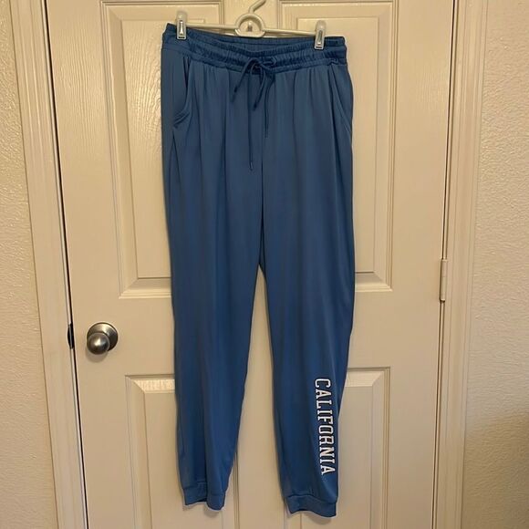 California Soft Blue Sweatpants - Picture 1 of 10